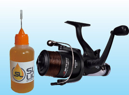 Slick Liquid Lube Bearings BEST 100% Synthetic Oil for Shakespeare Reels Fishing - £7.64 GBP+