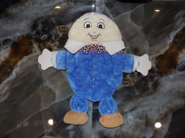 Mother Goose Side Kicks Humpty Dumpty Plush Teether Baby Blanket Lovey EUC - £20.69 GBP