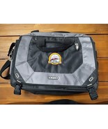 Ogio Black And Gray Messenger Laptop Bag 18&quot; With Mountain Patch Peak To... - $40.73 CAD