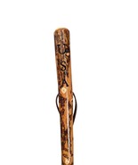Walking Stick with &quot;USA&quot; Carved in Hiking Staff, 60&quot; tall - £70.48 GBP