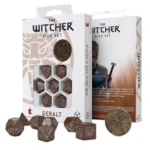 Q-Workshop The Witcher Dice Set: Geralt - Roachs Companion (7 + coin) - £17.66 GBP