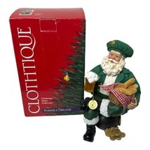 Clothtique Possible Dreams Irish Santa With Beer and Bread #713254 Christmas  - £53.02 GBP