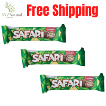 24PCS Safari Chocolate Caramel Crisp 25 g Bar  شوكولاتشوكولاتة سفاري - $32.66