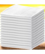 Umo Lorenzo Pocket Square Handkerchiefs for Men Soft 100% Cotton Hankies - $16.54 CAD