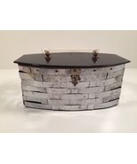 Vintage Dorset Rex Fifth Avenue Metal Basket Weave Box Purse - £31.96 GBP