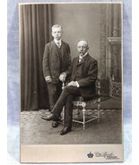 Early 1900s Photo. Father &amp; Son. Ottor Borell. Stockholm. - £9.53 GBP