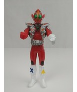 2011 Bandai Kamen Masked Rider Fourze Fire States 7&quot; Vinyl Japan Figure - $14.84