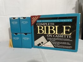 1995 NIV Complete Bible On Cassette Tape 1984 New International Version OOP. HTF - £37.85 GBP