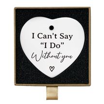 Bridesmaid Maid of Honor Heart Ceramic Ornament Wedding Gift - €9,88 EUR Bridesmaid Maid of Honor Heart Ceramic Ornament Wedding Gift - €9,88 EUR