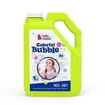 Bubble Solution Refill 1L/33.8 Oz,Large Size For Bubble Guns,Wands,Blowe... - £15.79 GBP