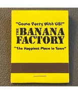 The Banana Factory Bradenton Florida Vintage Matchbook Full Unstruck Book - $4.90