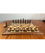 NEW Large 4 inch King Double Weighted Handmade Wooden Chess Pieces, EXTR... - £127.71 GBP