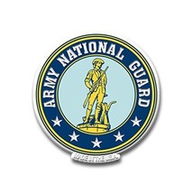 Army National Guard Crest Magnet by Classic Magnets, Collectible Souvenirs Made  - $4.69