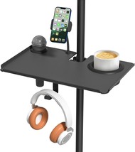 Multi-Functional Metal Microphone Stand Tray With Phone Holder - Univers... - $30.94