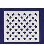 50 Star Field Stencil 14 Mil -10&quot;W X 8.75&quot;H - Painting /Crafts/ Tem... - $429.85 MXN