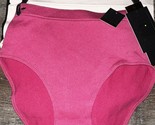Kathy Ireland ~ Womens Brief Underwear Panties 3-Pair Nylon Blend (A) ~ L - $20.26