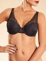 Reggiseno in pizzo non imbottito con ferretto coppa D Chantelle 2631 - £56.18 GBP