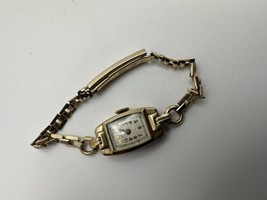 Vintage 15mm Woman’s Waltham 10k GF Watch 6” - $49.50