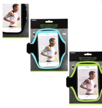SMARTPHONE CELL SPORT ADJUSTABLE ARMBAND CASE LIGHT GREEN NEW - $3.97