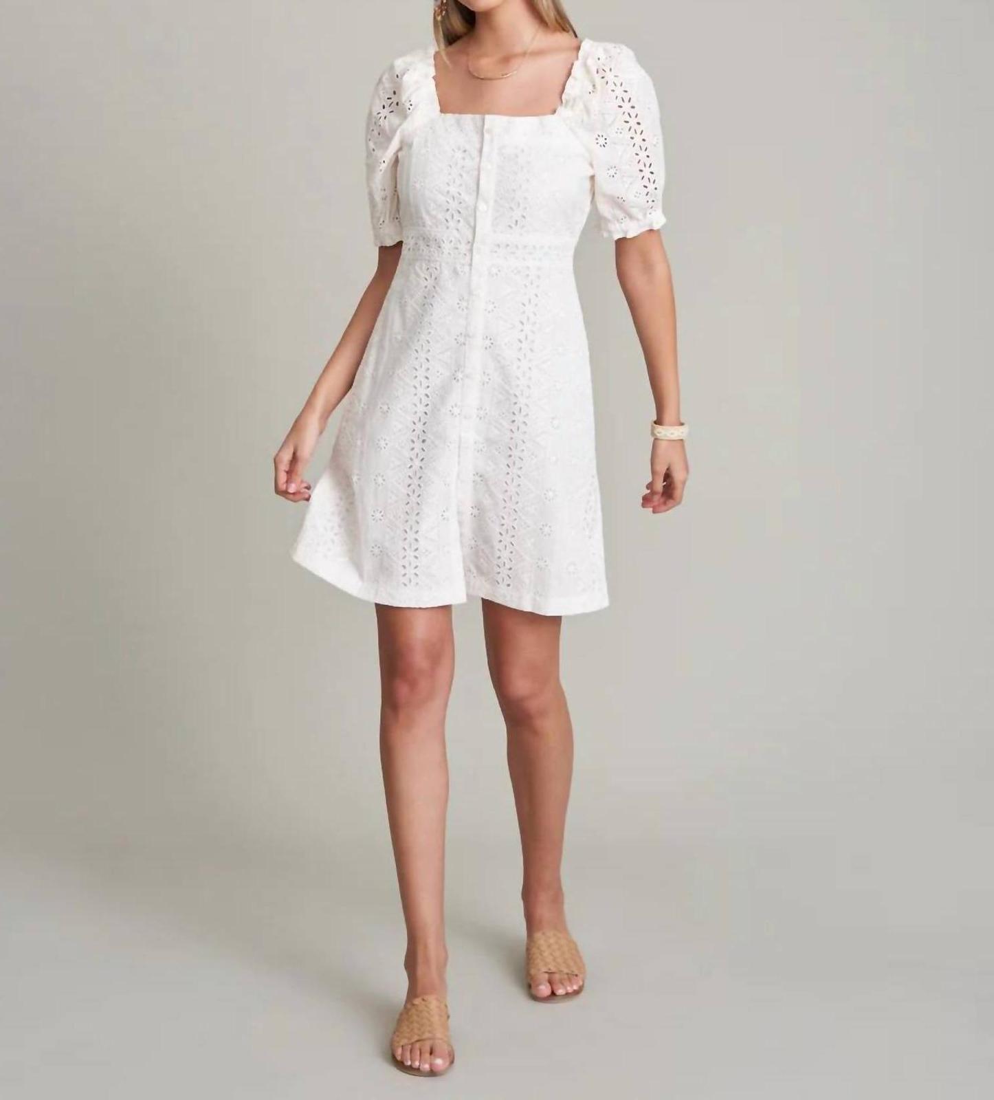 Spartina 449 Catrina Eyelet Dress Size M - $150.48