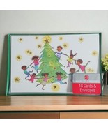 American Greetings Christmas Cards, 2 boxes, 18 cards and envelopes in each - $570.20 MXN