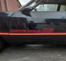 Chevrolet Monte Carlo SS Outline Body Decal Set Sticker New Custom 3PC OEM - $44.99