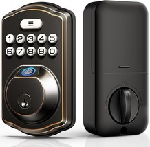 Fingerprint Door Lock, Keyless Entry Door Lock, Electronic Keypad Deadbolt - $38.70