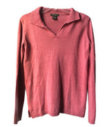 Eddie Bauer Pink Sweater Size Small Warm Comfy - £14.88 GBP