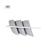 MERCEDES R230 SL-CLASS GENUINE DRIVER/LEFT FENDER GRILL TRIM PALLADIUM 0... - $271.64 CAD
