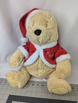 Winnie the Pooh Christmas Plush 17 Inch Santa Kids Preferred Stuffed Animal Toy - $24.95