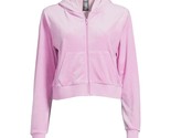 Avia Women’s Velour Cropped Athleisure Sweatshirt Zip Hoodie Size 3XL XX... - $9.84