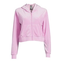 Avia Women’s Velour Cropped Athleisure Sweatshirt Zip Hoodie Size 3XL XXXL 22 - £7.86 GBP