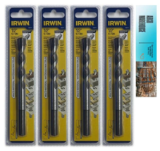 Jobber Drill Bit 1/2&quot; x 5&quot; L Multi-Material, Carbide - Irwin 1792771 (4-... - $27.71