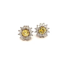 Natural Sapphire Diamond Stud Earrings 14k Gold 2.91 TCW Certified $4,950 121264 - £1,792.92 GBP