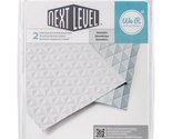 Next Level Geometric Embossing Folder 2-Pack by We R Memory Keepers | In... - $29.99