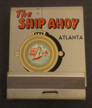 THE SHIP AHOY ATLANTA Matchbook FULL AND UNSTRUCK - £1.98 GBP