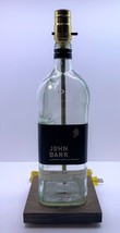 John Barr Blended Scotch Whisky 1.75L Liquor Bar Bottle TABLE LAMP Loung... - $55.57