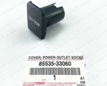 NEW GENUINE TOYOTA CIG LIGHTER AC POWER OUTLET SOCKET CAP COVER PLUG 855... - $12.63