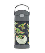 Star Wars The Mandalorian The Child Grogu Thermos Funtainer 12 Ounce Bot... - £29.69 GBP