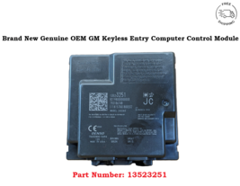 13523251 New OEM 2017-2018 GM Buick Enclave Keyless Entry Control Module... - €47,25 EUR