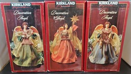 Set of 3, Kirkland Signature Decorative Angels, 9&quot; Tall, Very Nice Condi... - $69.29