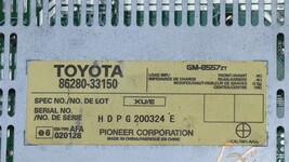 Lexus Toyota Pioneer Radio Stereo Audio Amp Amplifier 86280-33150 GM-8557ZT image 4