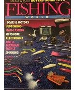 Fishing World Jan 1992, Fly Fishing, Bait-casting, Down Riggers - $58.04 MXN