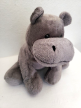 Cuddle Factory Hippopotamus Plush Stuffed Animal Grey Hippo - £31.27 GBP