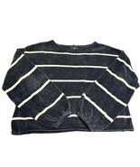 American Eagle Outfitters Cropped Balloon Sleeve Striped Sweater Size Me... - $21.71 CAD
