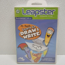 LeapFrog Leapster Game Mr. Pencil Learn to Draw and Write Educational - NEW! - £6.20 GBP