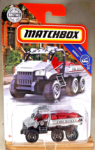 2018 Matchbox 80/125 MBX Service 17/20 TRAIL TRACKER Silver w/Drk ChromeFlowerSp - £8.65 GBP