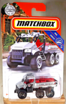 2018 Matchbox 80/125 MBX Service 17/20 TRAIL TRACKER Silver w/Drk ChromeFlowerSp - £8.17 GBP