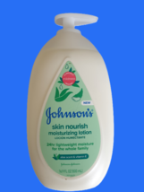 Johnson's Skin Nourish Moisturizing Lotion with Aloe Scent &amp; Vitamin E -... - $13.99