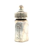 Vintage Sterling Silver Detailed Baby Milk Bottle Figure Miniature Dollh... - $51.01 CAD